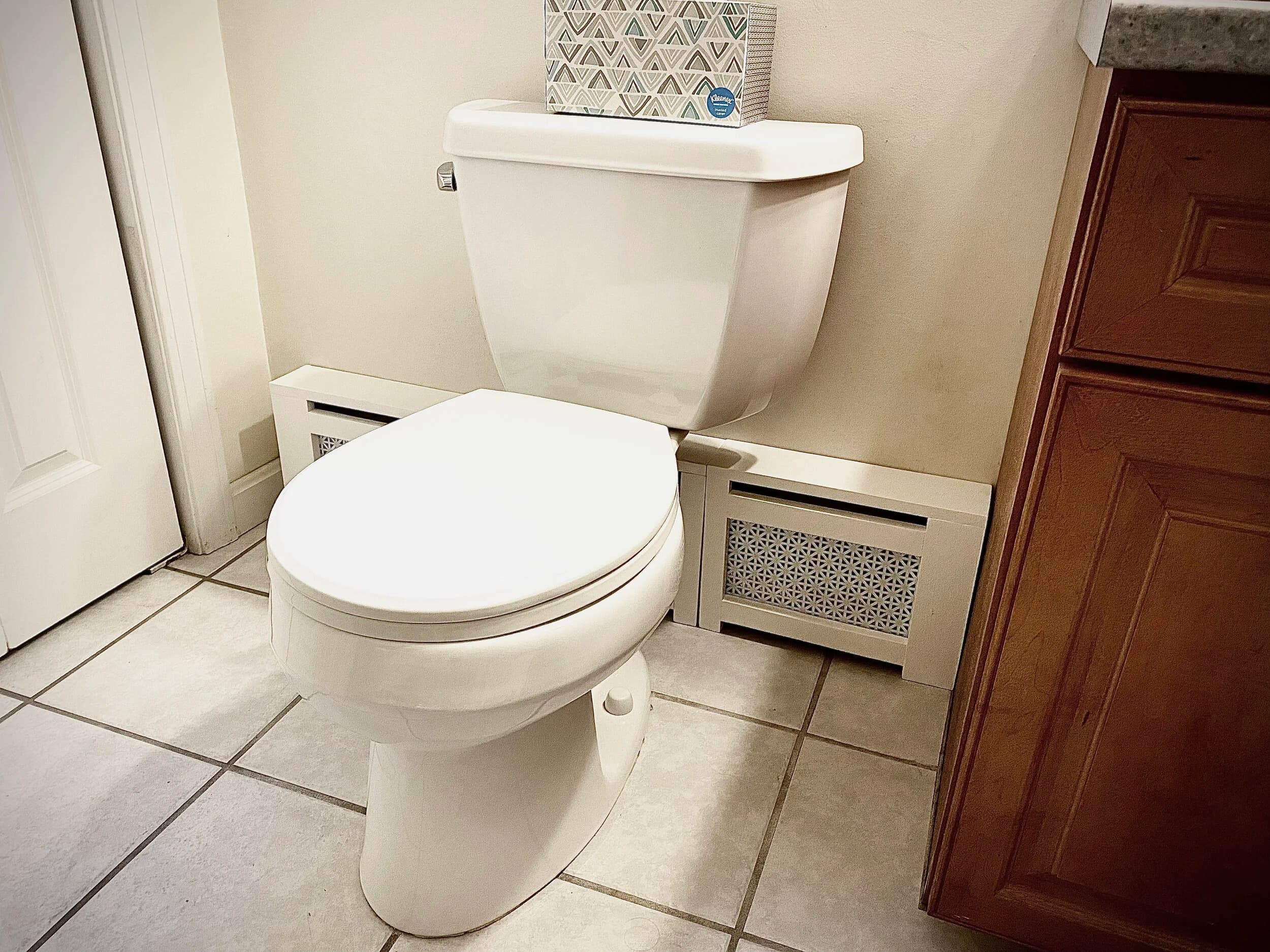 Custom baseboard cover