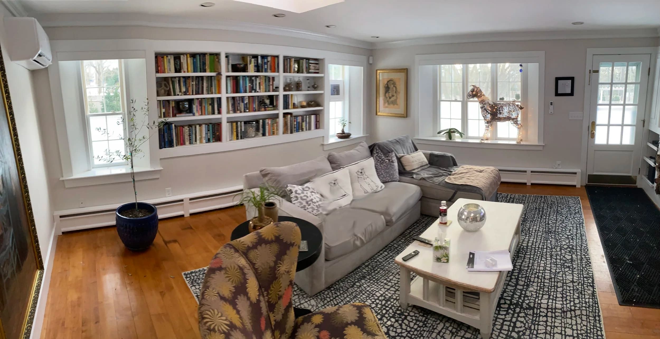 Custom baseboard cover