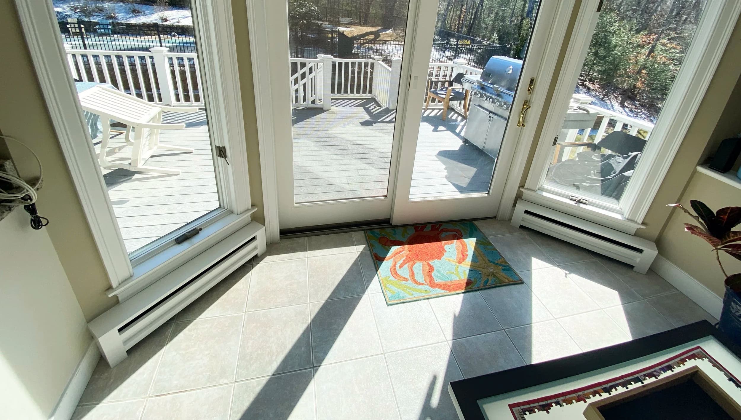 Custom baseboard cover