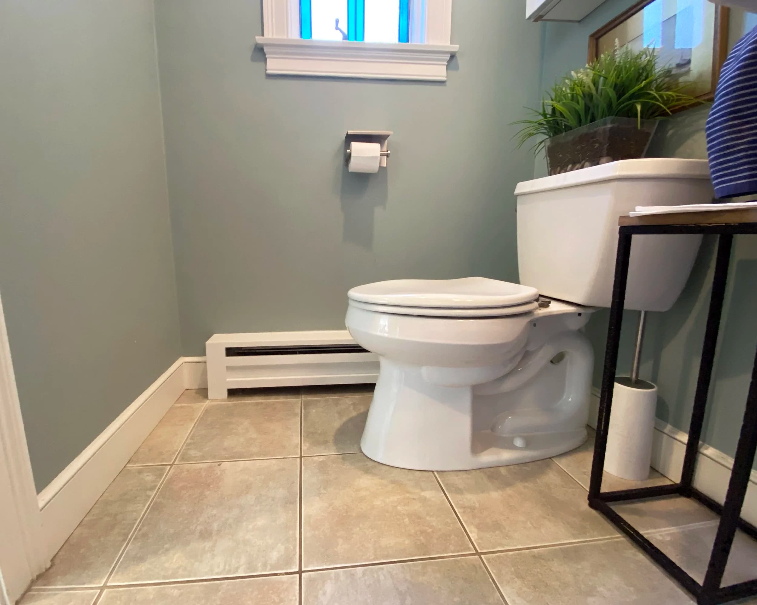 Custom baseboard cover