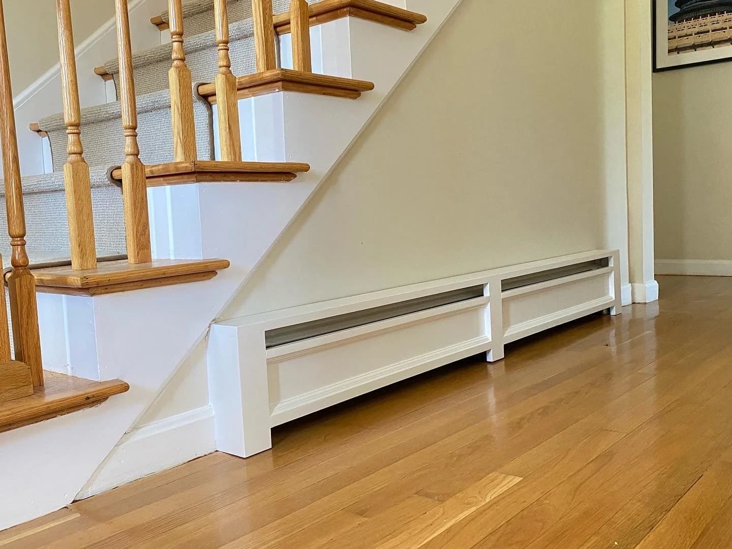 Custom baseboard cover