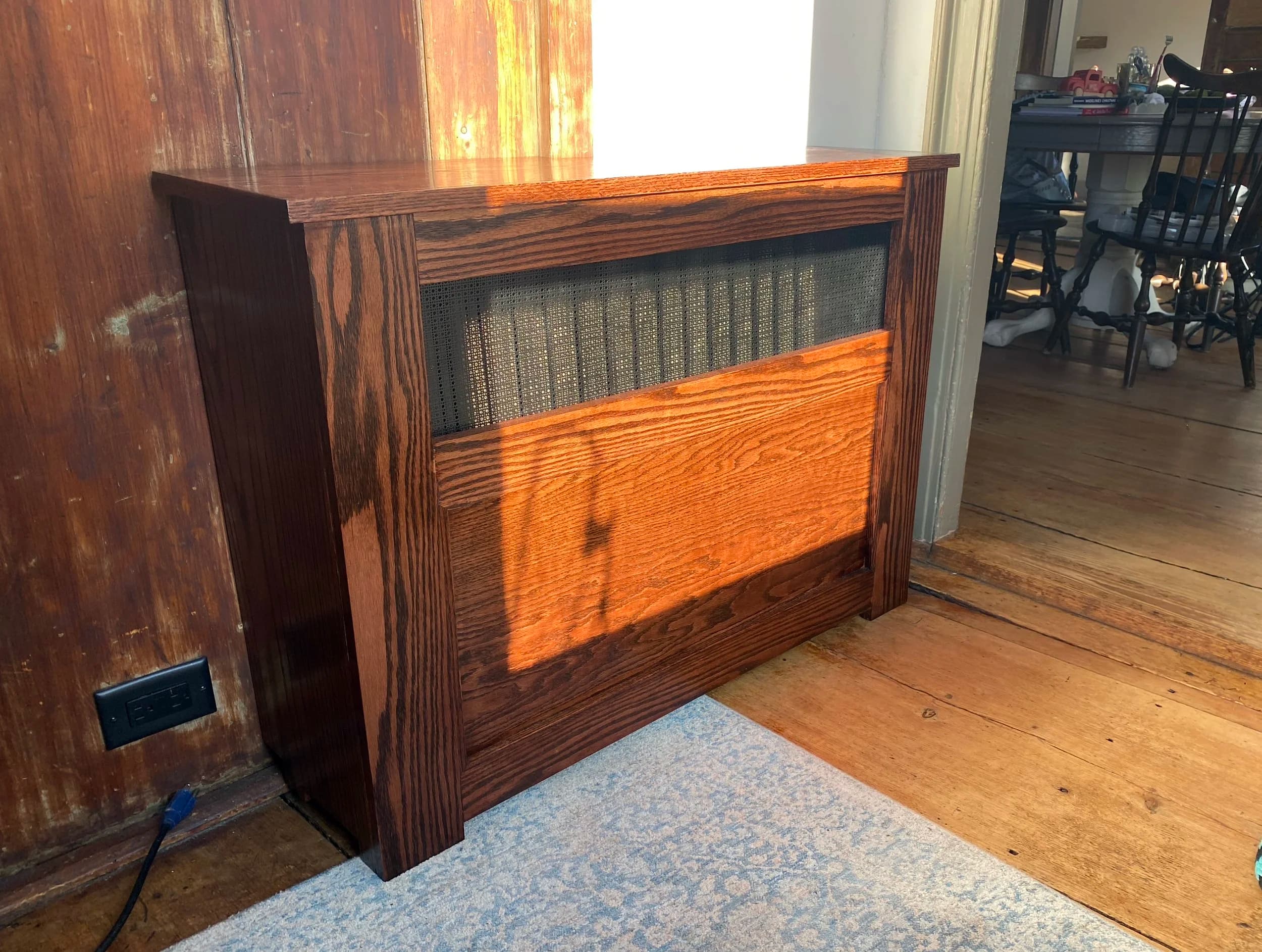 Custom radiator cover