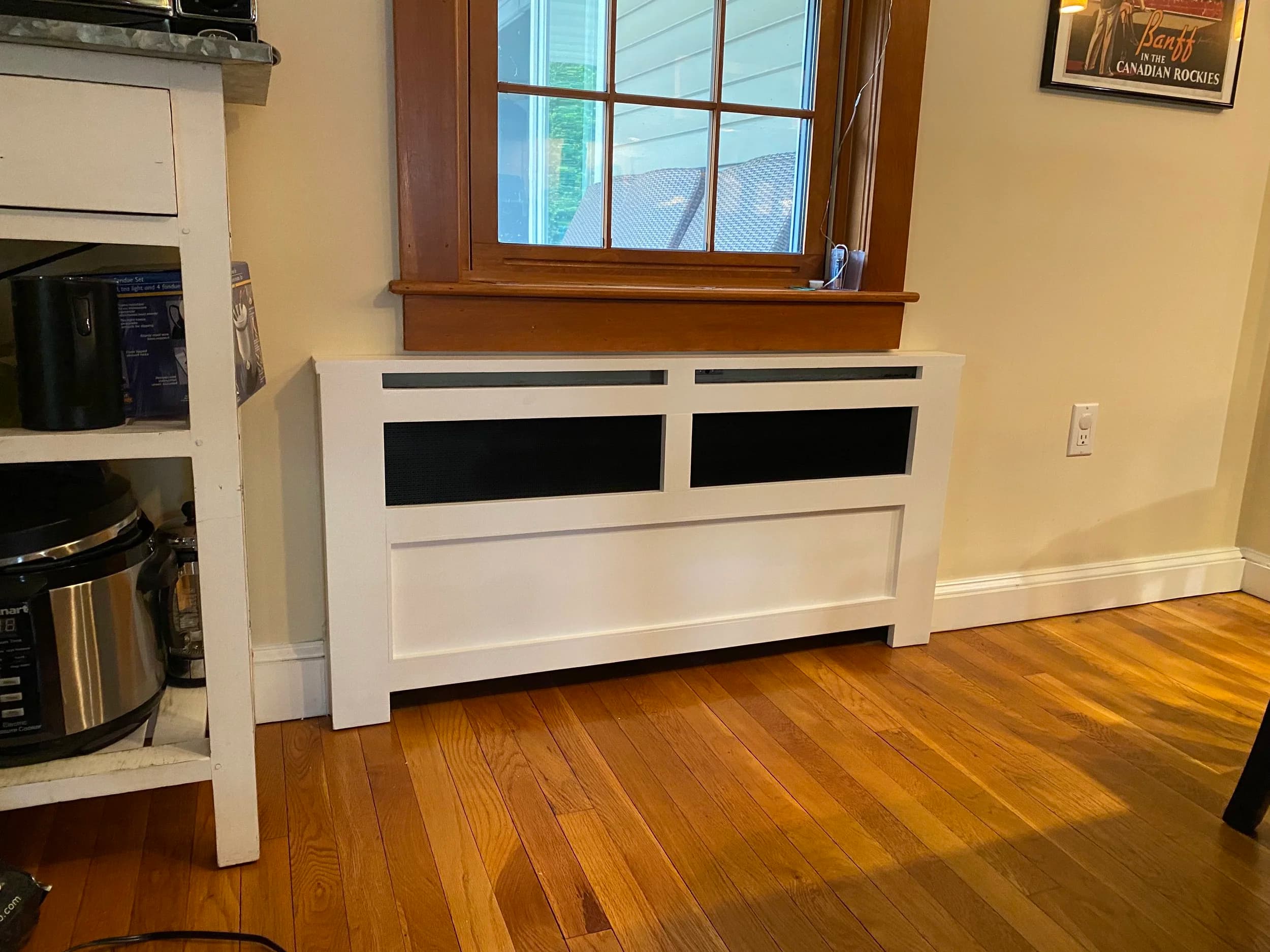 Custom radiator cover