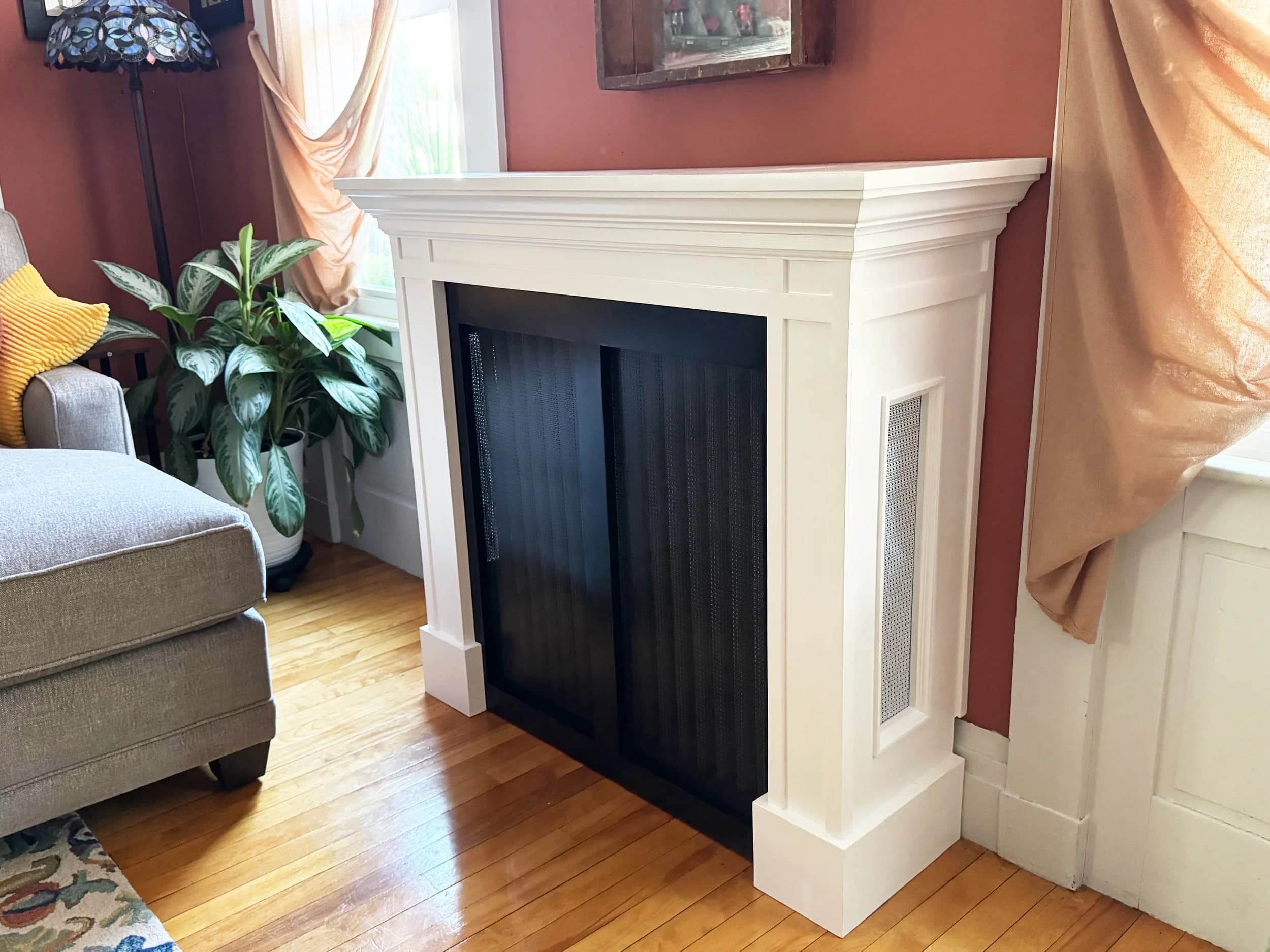 Custom radiator cover