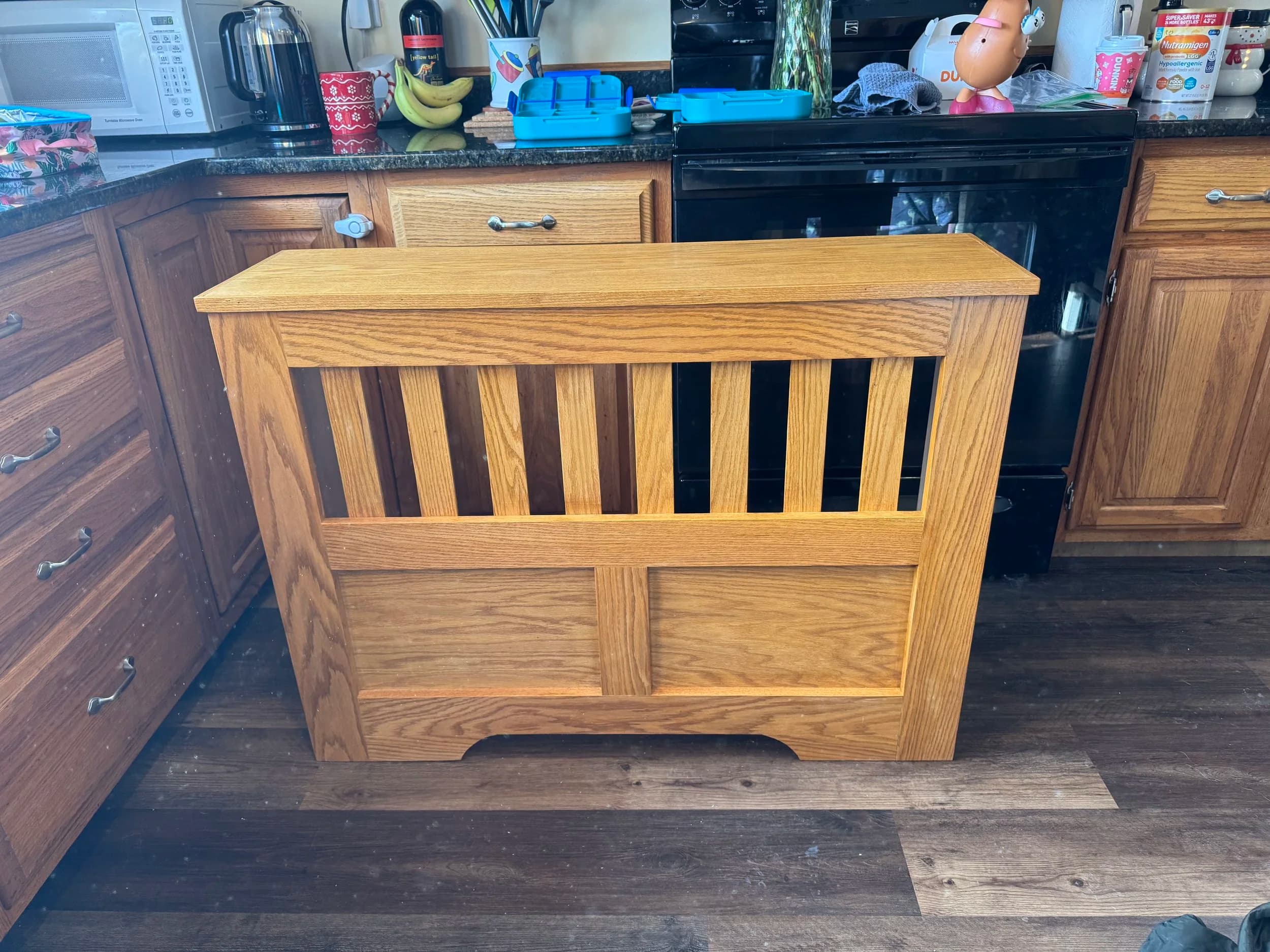 Custom radiator cover